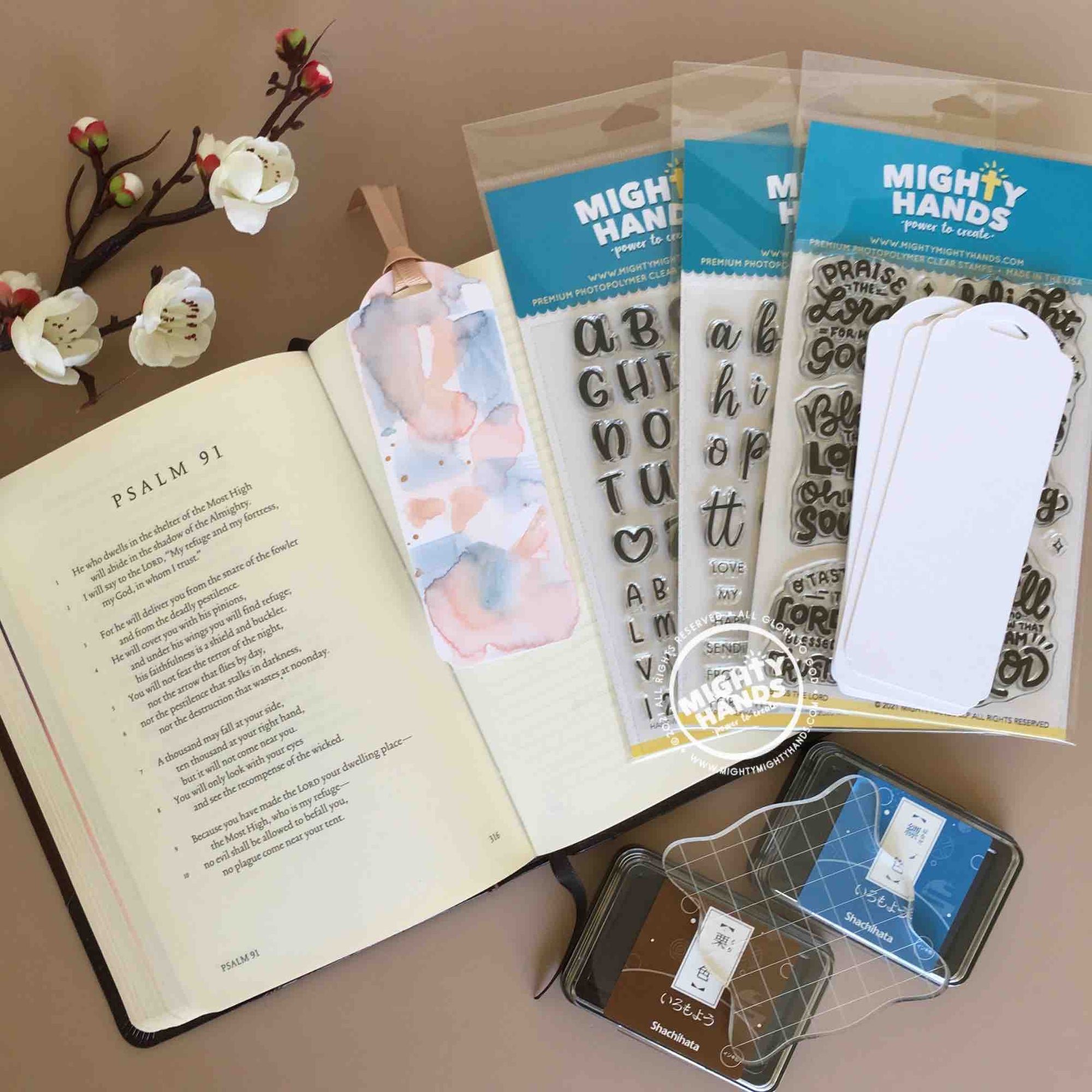 Psalter Bible Journaling Kit - Christian Cards & Gifts – Mighty Hands
